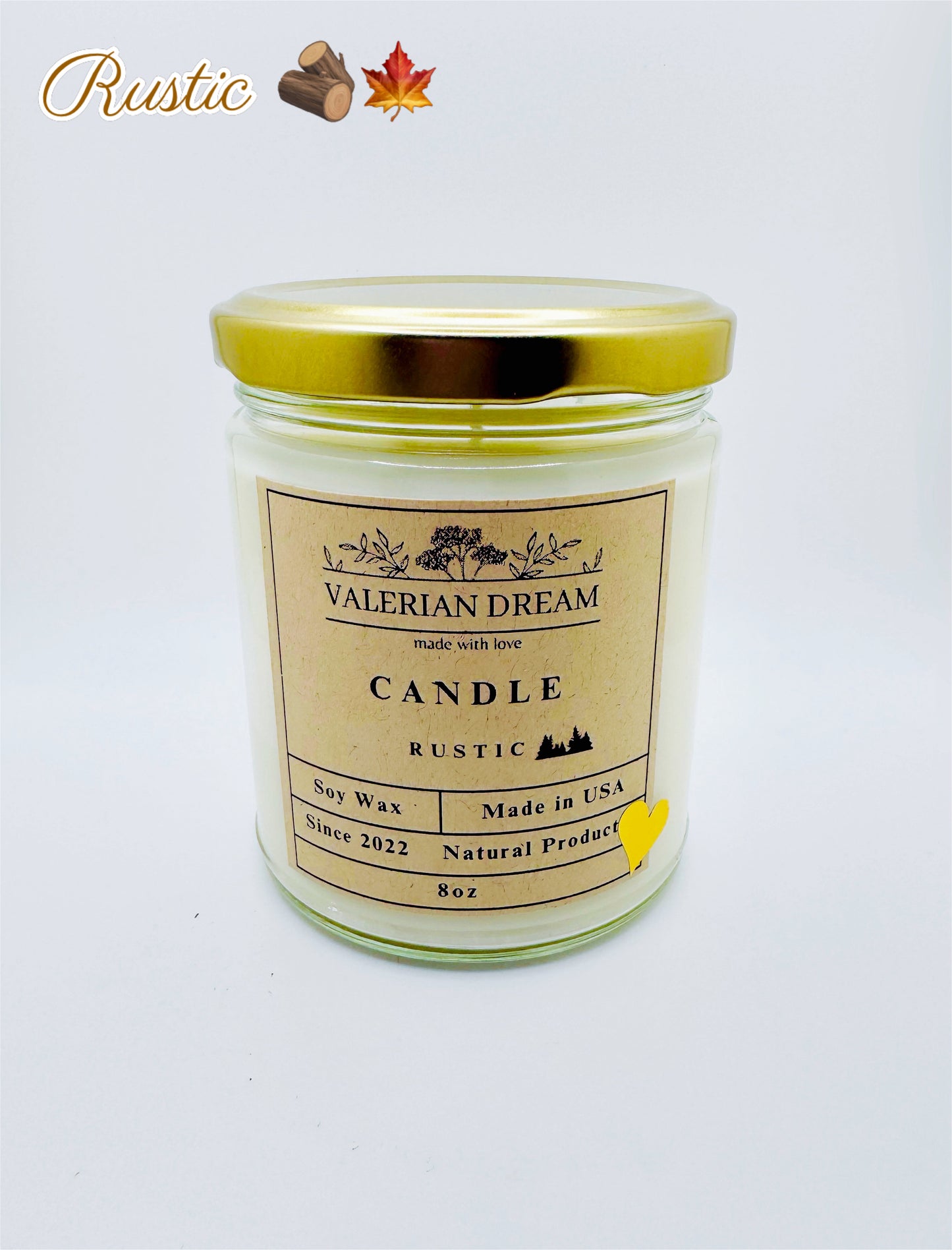 All Natural Soy Wax Candles