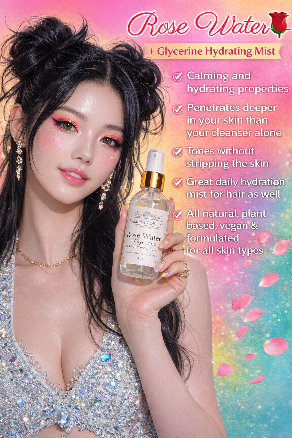 Rose Water + Glycerine