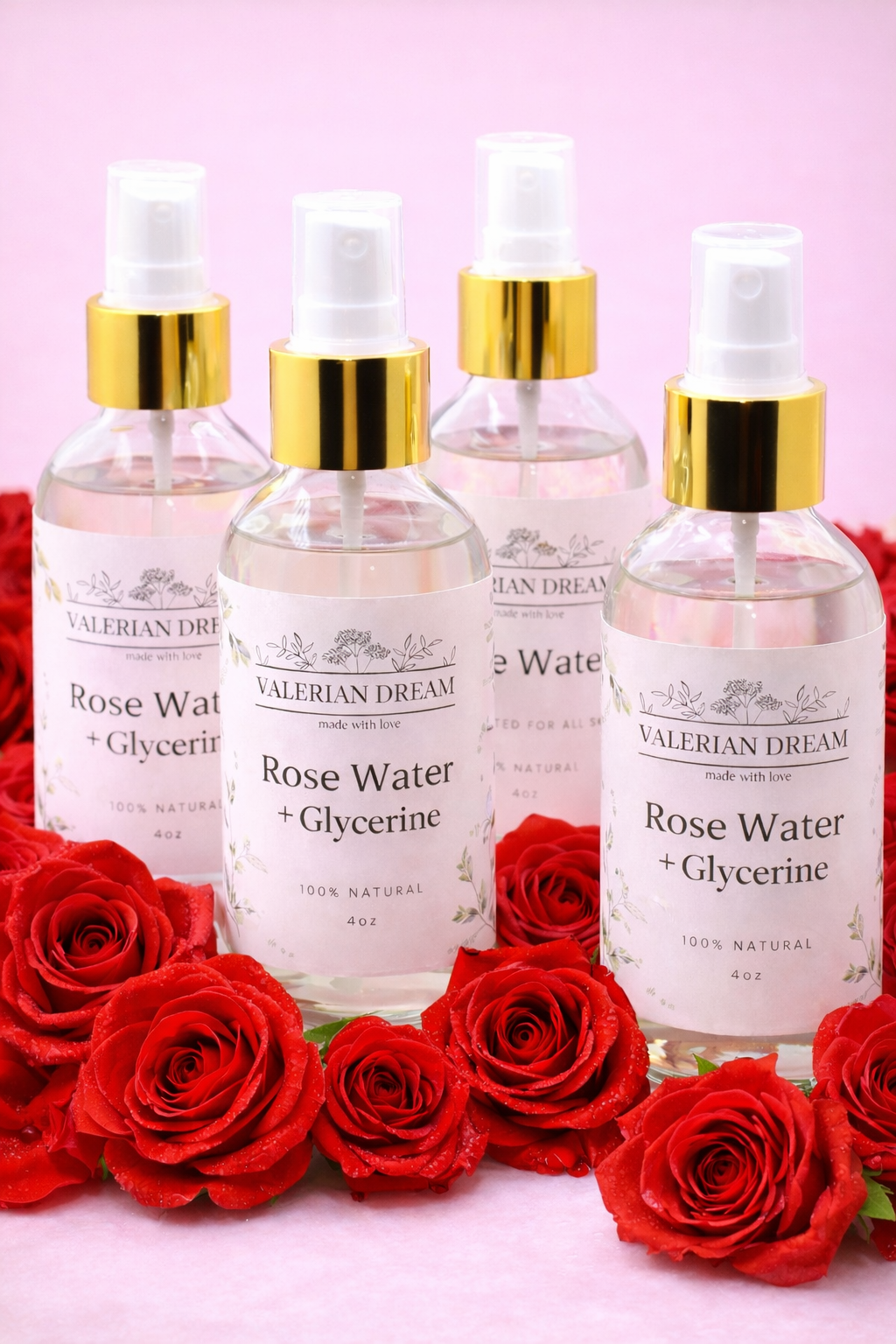 Rose Water + Glycerine